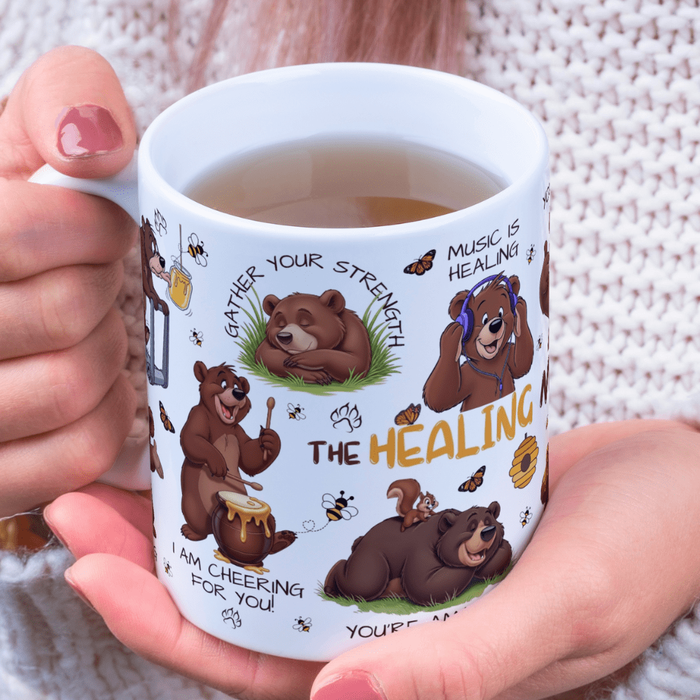 Get Well Gift, Coffee Mug: The Healing Mug - Bears