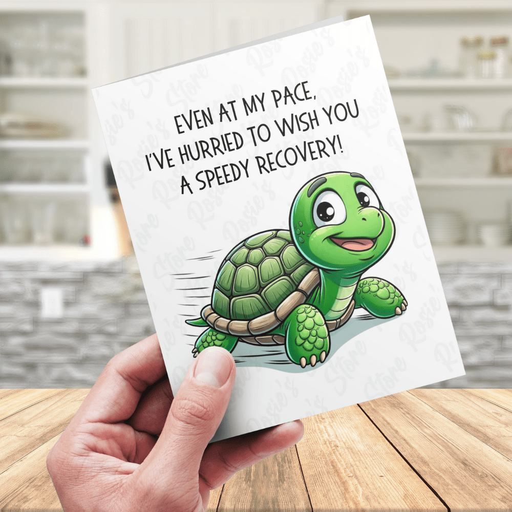 Get Well Greeting Card: Speedy Recovery!