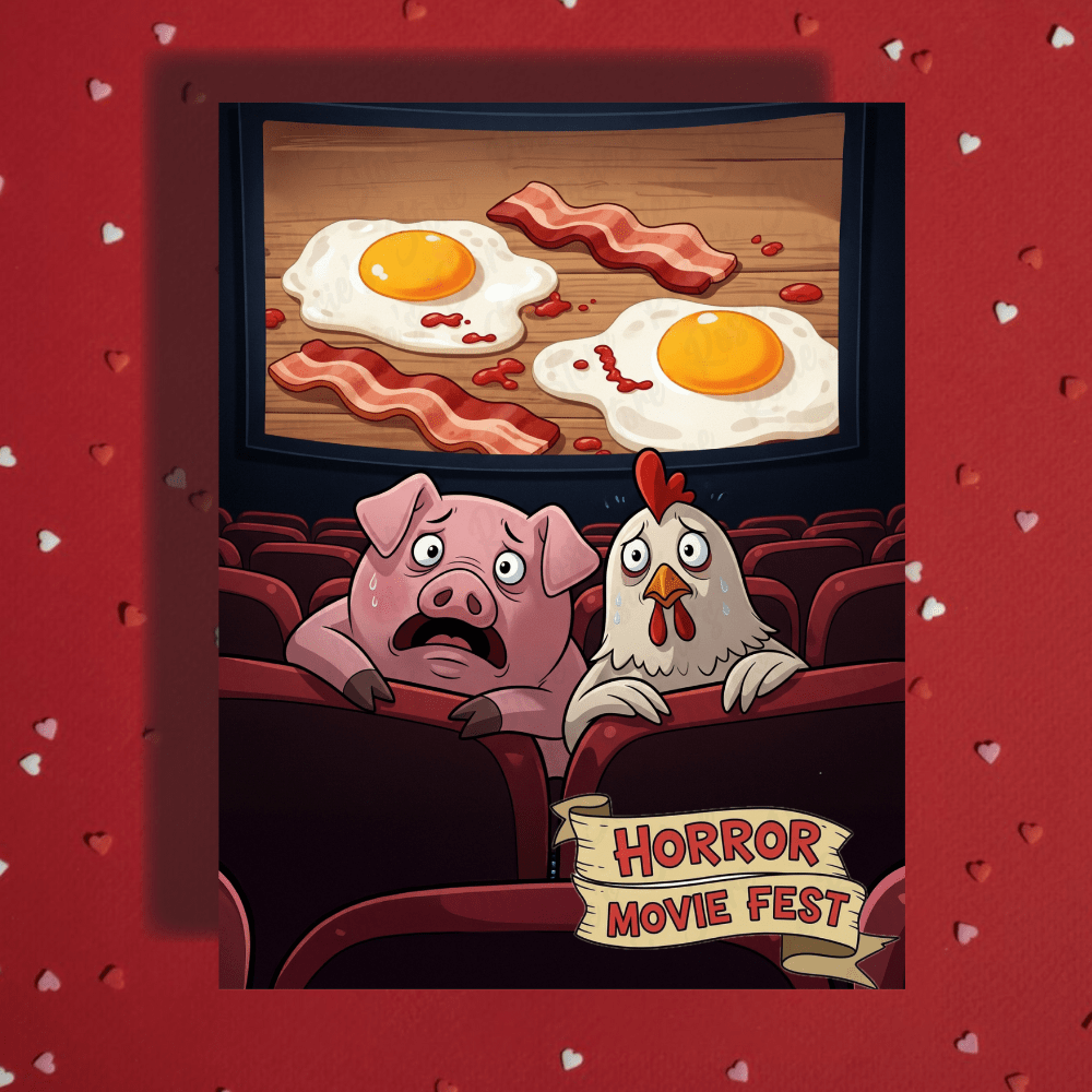 Halloween Horror Greeting Card: Horror Movie Fest