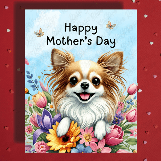 Mom Gift, Greeting Card, Chihuahua Dog: Happy Mother's Day