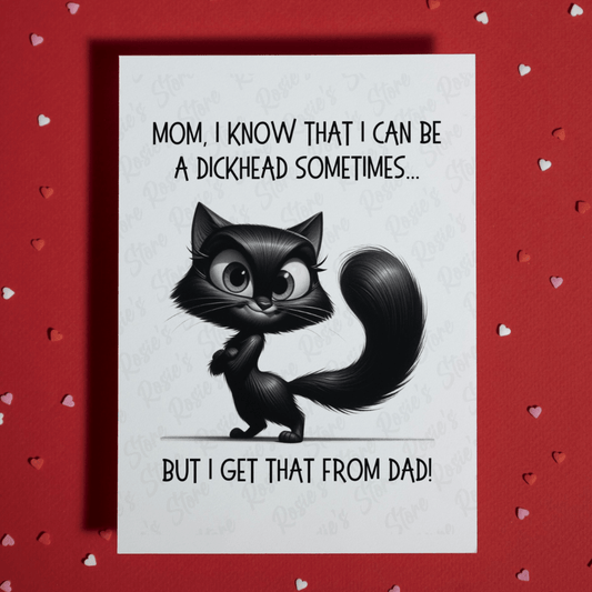 Mom Gift, Greeting Card: Mom, I Know That I Can Be...