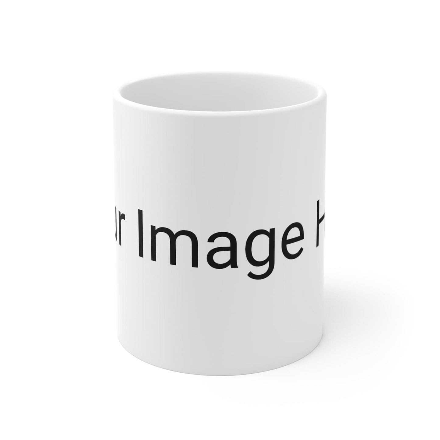 Custom Coffee Mug, 11oz: Full Wrap Design