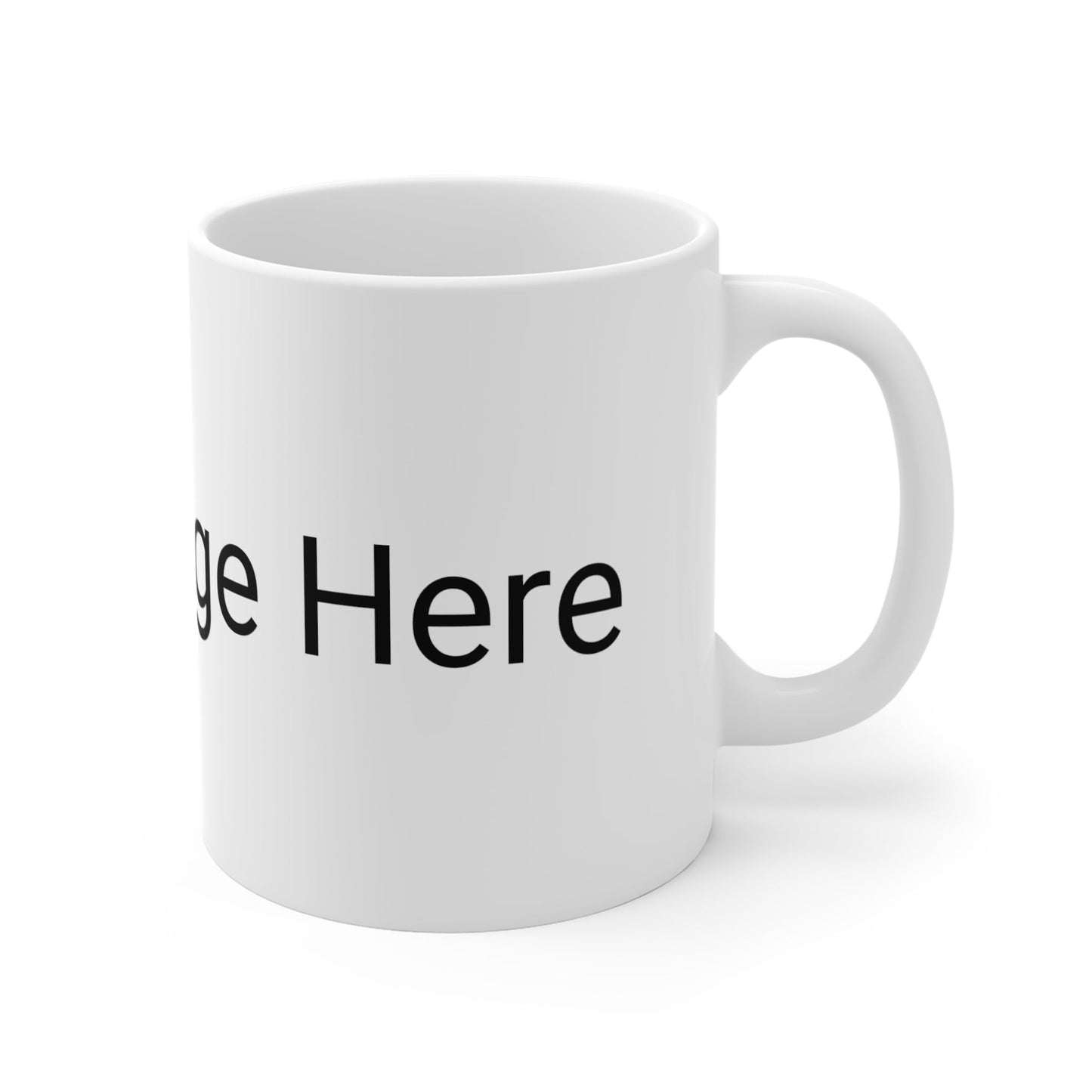 Custom Coffee Mug, 11oz: Full Wrap Design