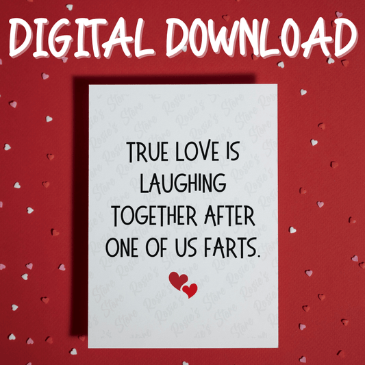 Couple Digital Greeting Card: True Love Is