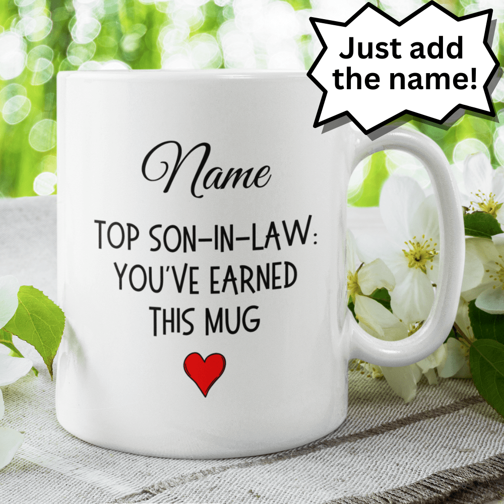 Son-in-Law Gift, Coffee Mug: Top Son-in-Law