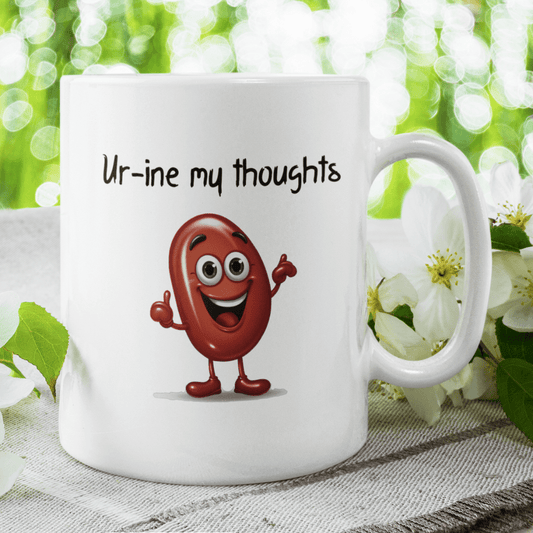 Kidney Coffee Mug: Ur-ine My Thoughts
