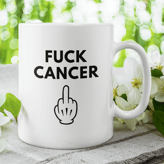 Cancer Gift, Coffee Mug: Fuck Cancer