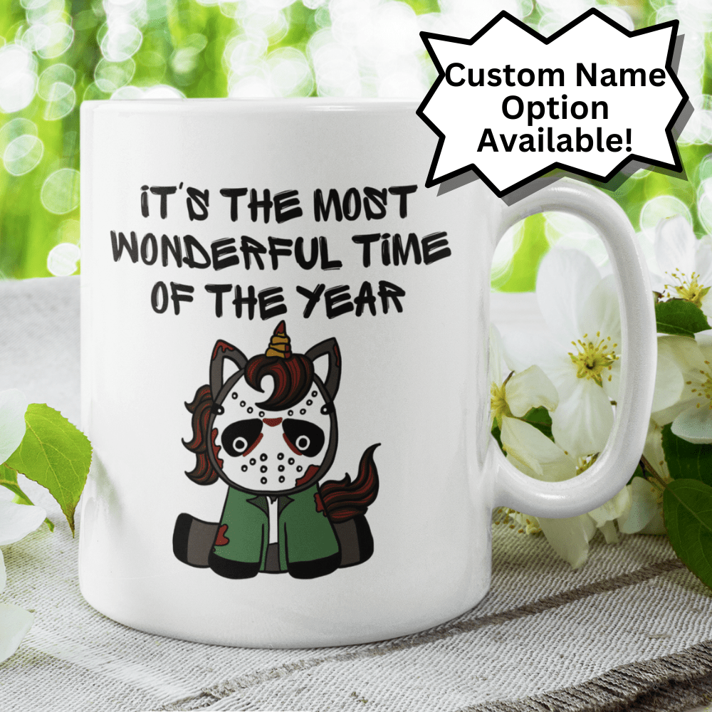 Halloween, Horror Movie Fans Coffee Mug: Unicorn Jason