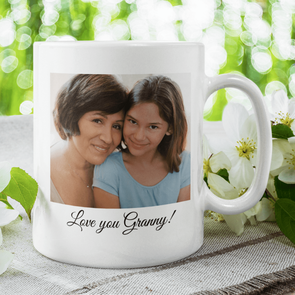 Grandma Gift From Granddaughter, Custom Coffee Mug: So, there's this girl...