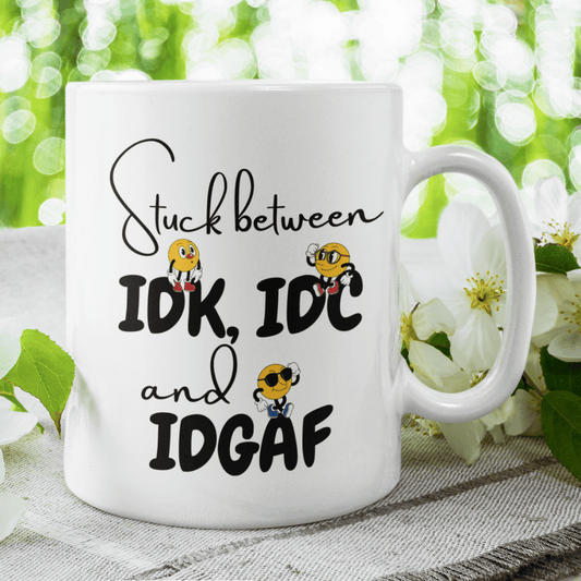 Funny Gift, Coffee Mug: Stuck Between...