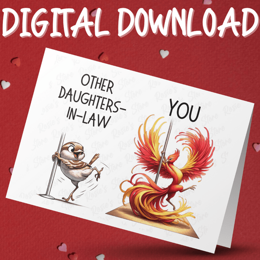 Daughter-in-Law Gift, Digital Greeting Card: Other Daughters-in-Law