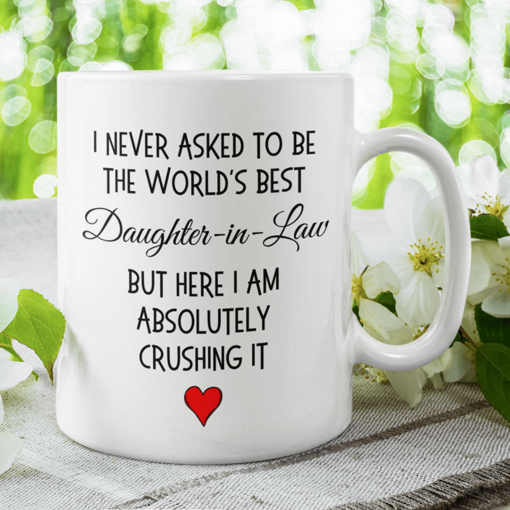 Daughter-in-Law Gift, Coffee Mug: The World's Best Daughter-in-Law
