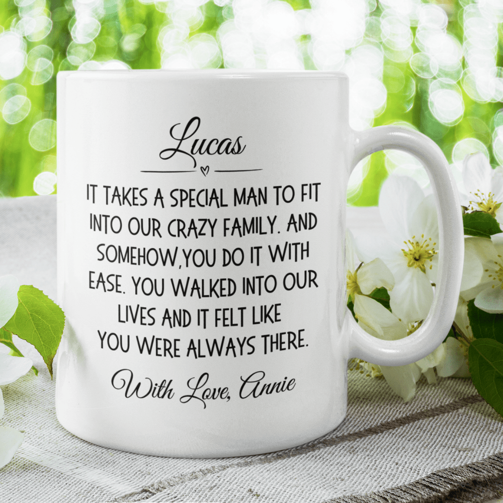 Daughter's Boyfriend Gift, Coffee Mug: It Takes A Special Man...