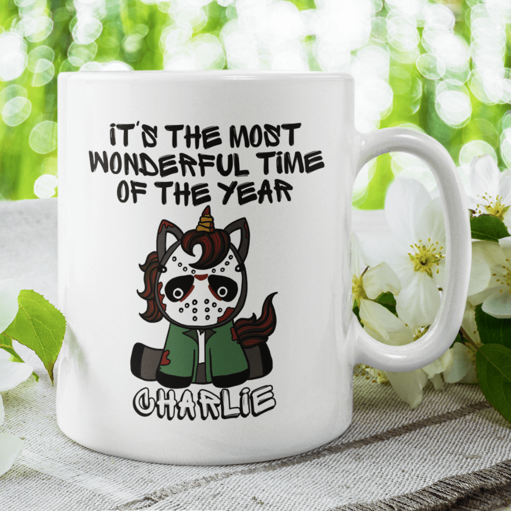 Halloween, Horror Movie Fans Coffee Mug: Unicorn Jason