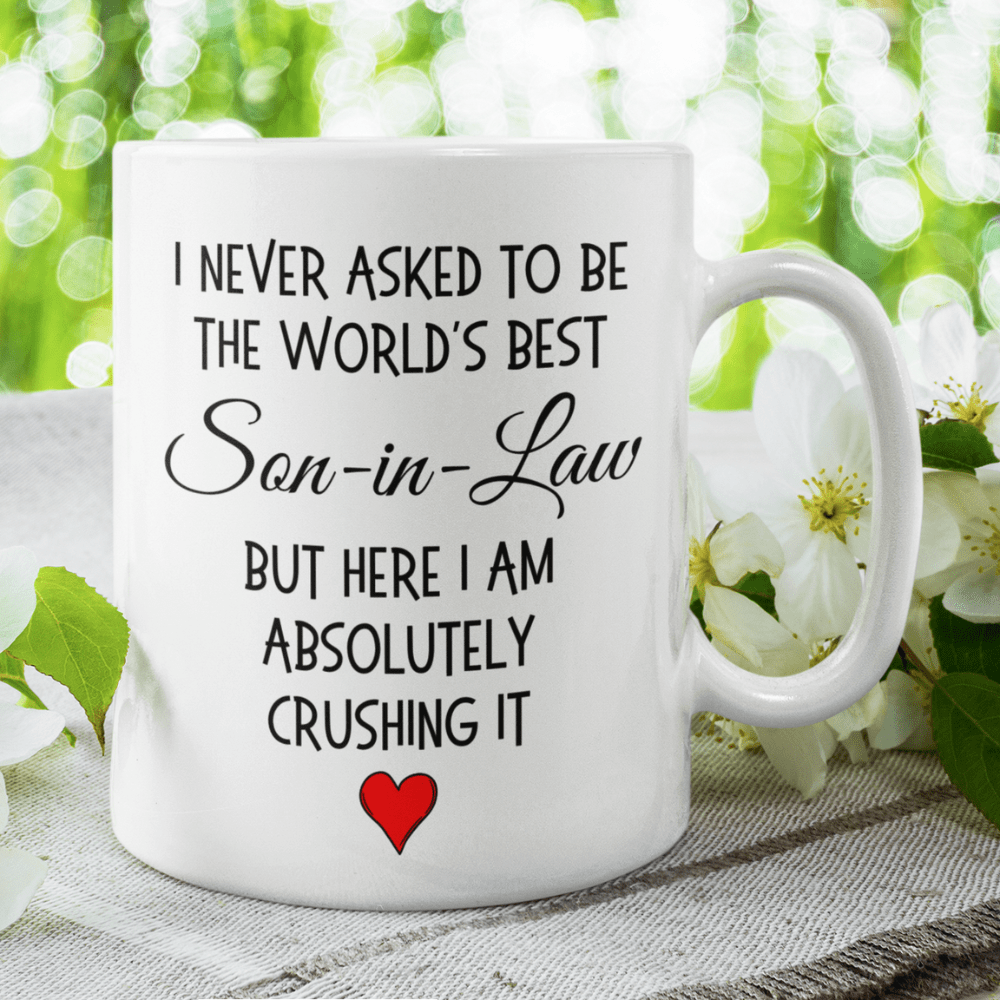 Son-in-Law Gift, Coffee Mug: The World's Best Son-in-Law