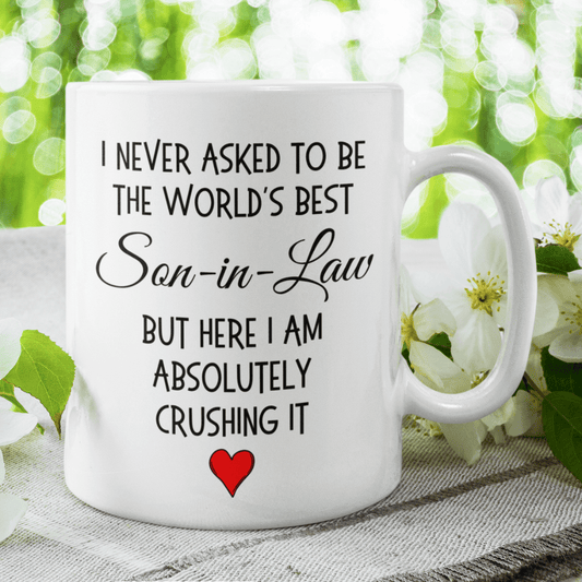 Son-in-Law Gift, Coffee Mug: The World's Best Son-in-Law
