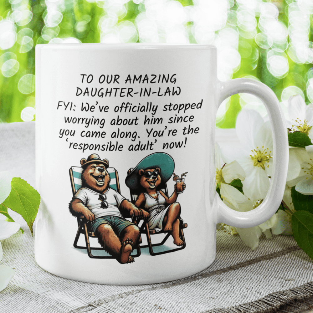 Daughter-in-Law Gift, Coffee Mug: FYI We've Officially Stopped Worrying...