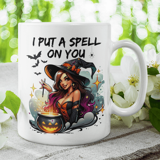 Halloween Gift, Coffee Mug: I Put A Spell On You