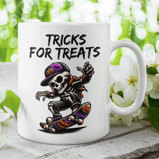 Halloween Gift, Coffee Mug: Tricks For Treats