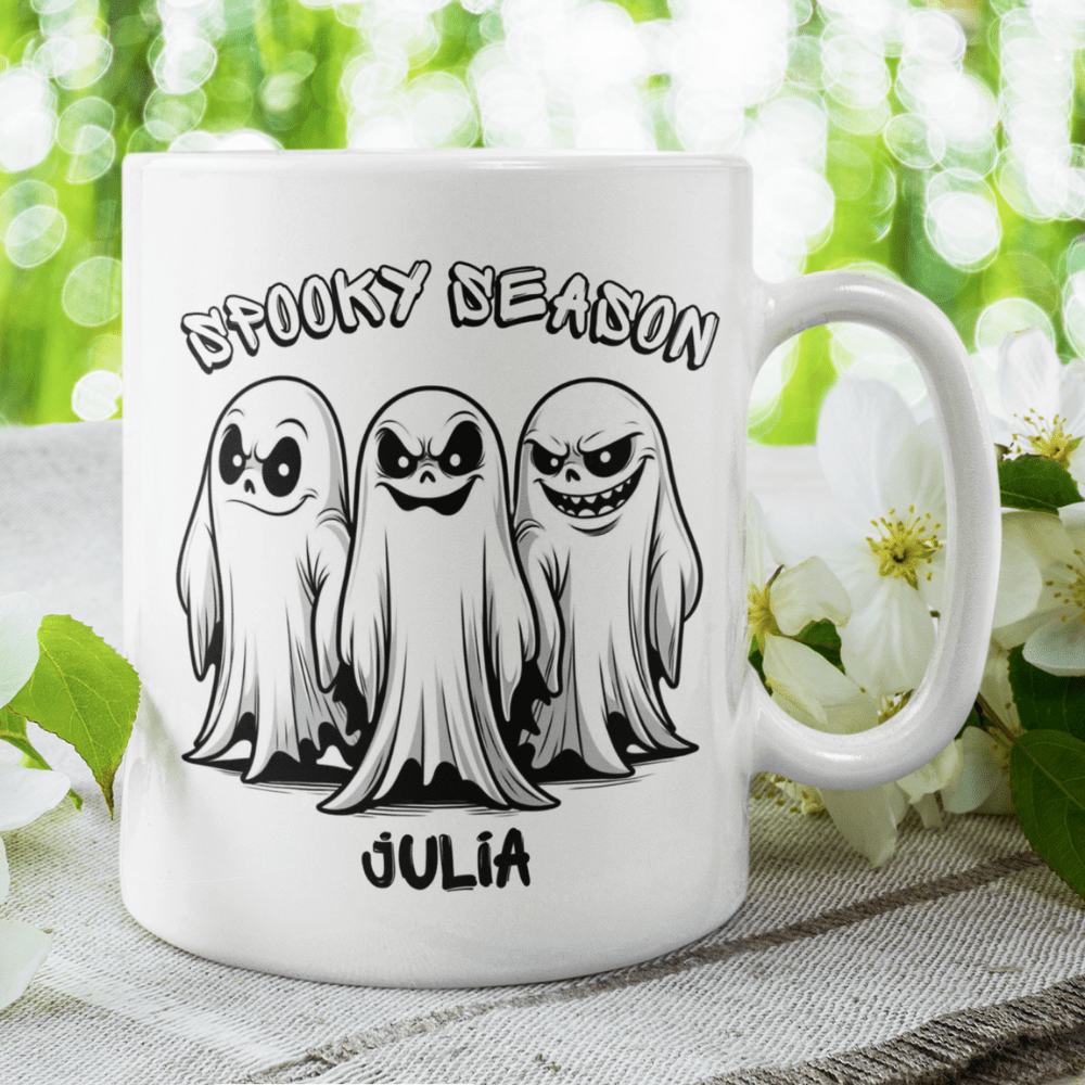 Halloween Personalized Coffee Mug: Spooky Season