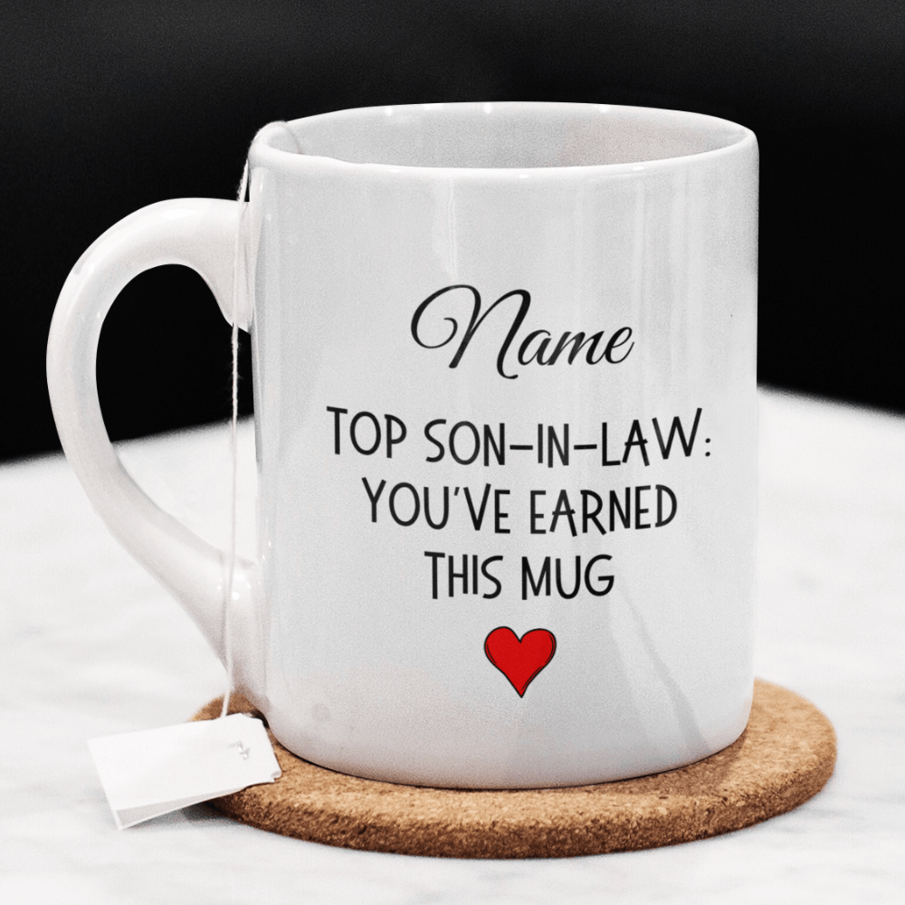 Son-in-Law Gift, Coffee Mug: Top Son-in-Law