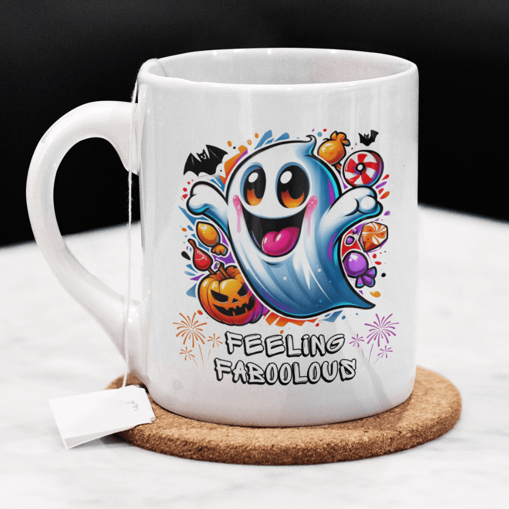 Halloween Gift, Coffee Mug: Feeling Faboolous