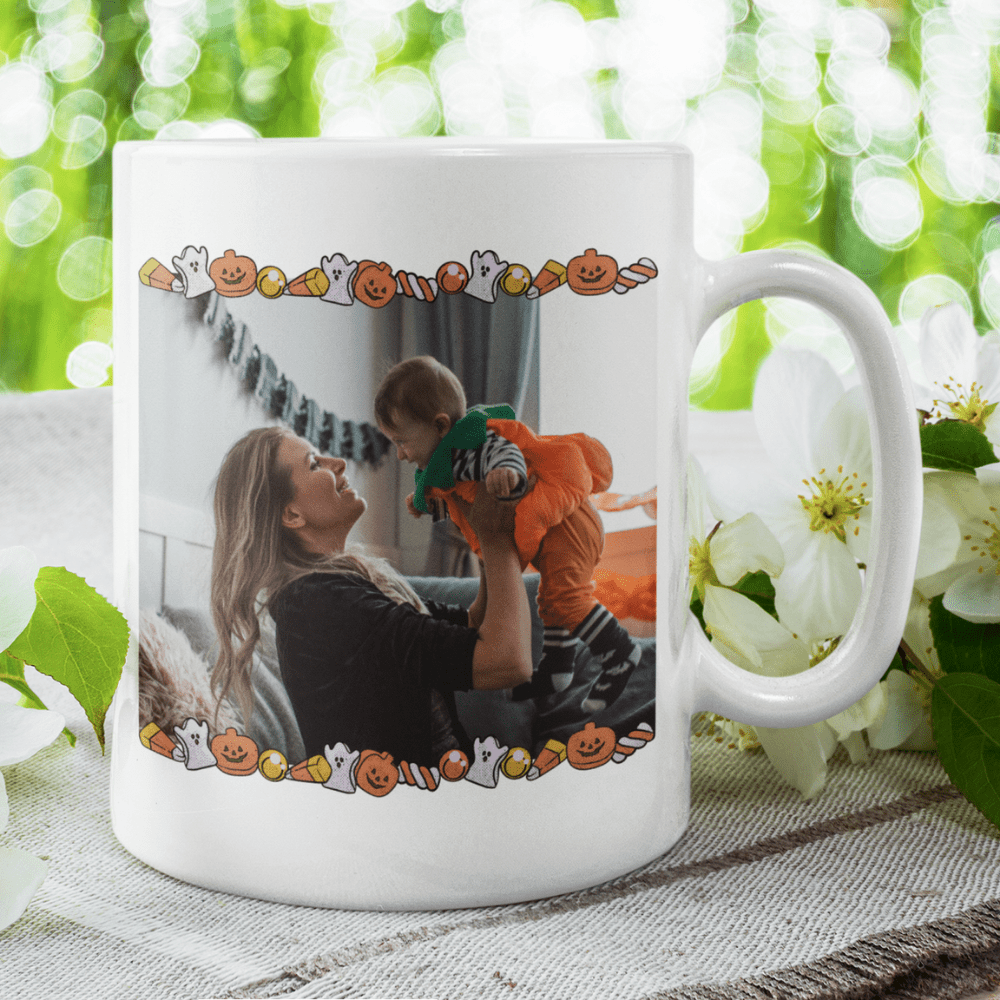 Halloween Personalized Coffee Mug: Our First Halloween Together