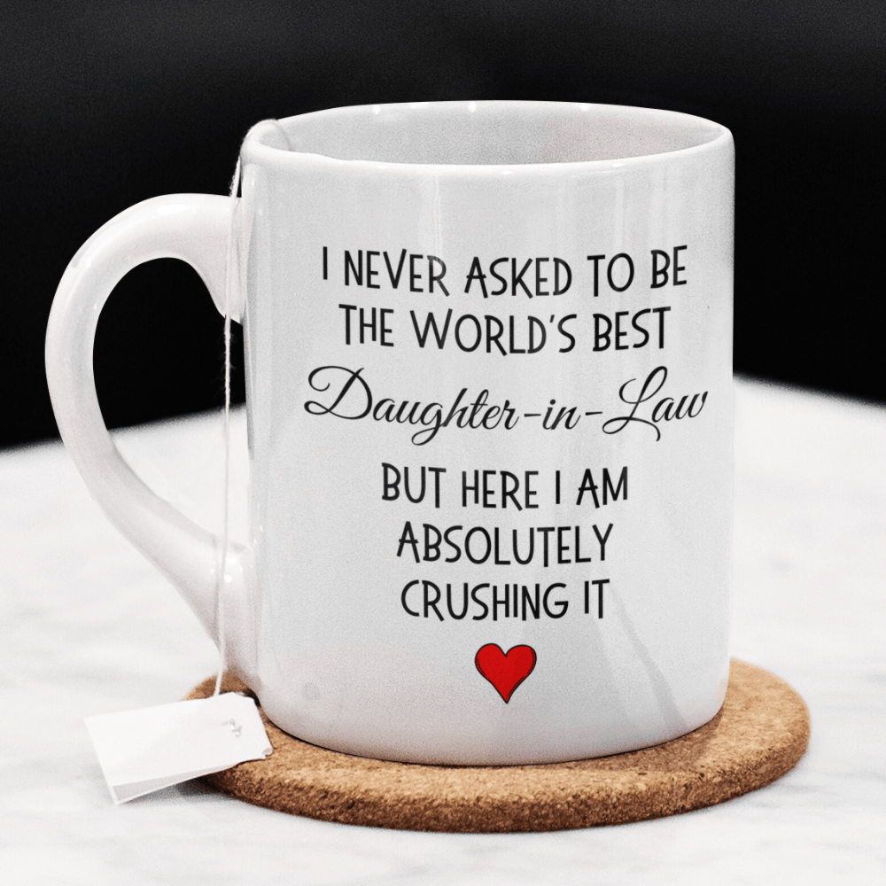 Daughter-in-Law Gift, Coffee Mug: The World's Best Daughter-in-Law