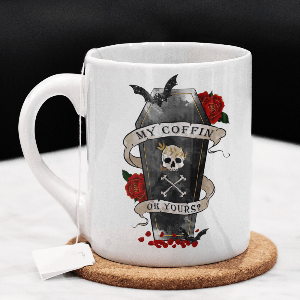 Halloween Coffee Mug: My Coffin Or Yours?