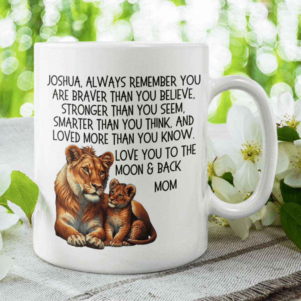 Son/Bonus Son/Stepson Gift From Mom/Bonus Mom/Stepmom, Coffee Mug: Always Remember...