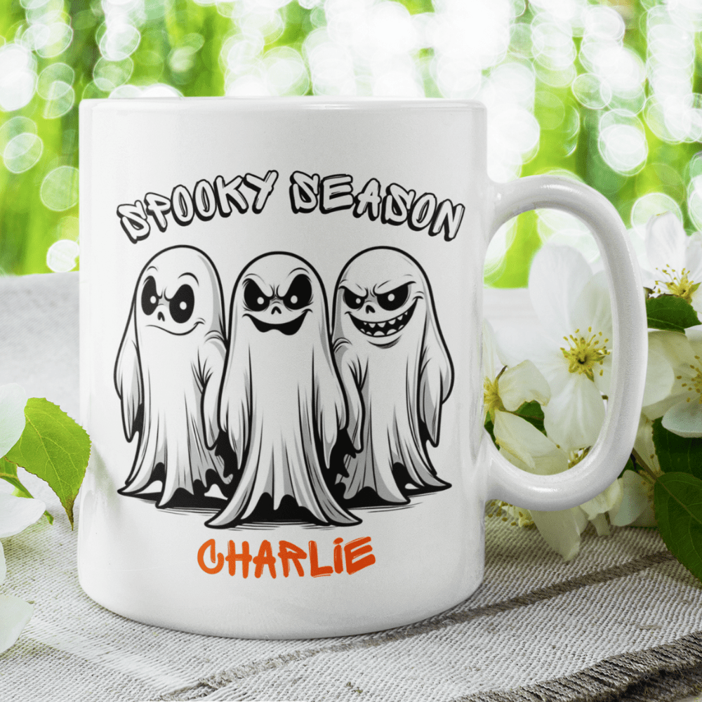 Halloween Personalized Coffee Mug: Spooky Season
