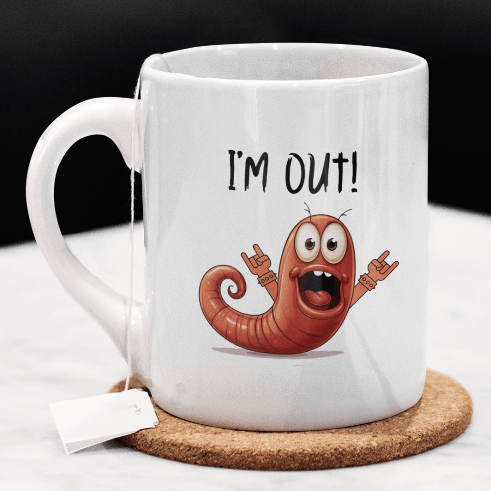 Appendix Coffee Mug: I'm Out!