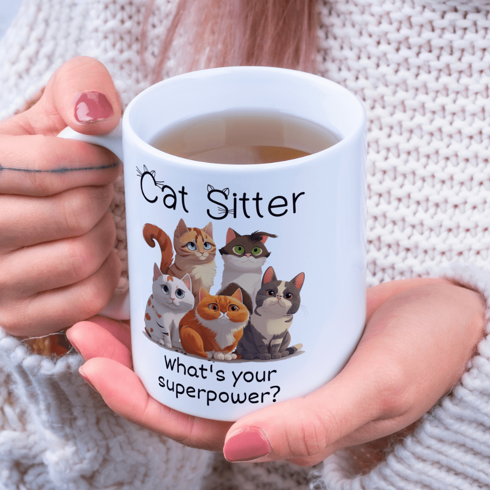 Cat Sitter Gift, Coffee Mug: The Best Cat Sitter Ever