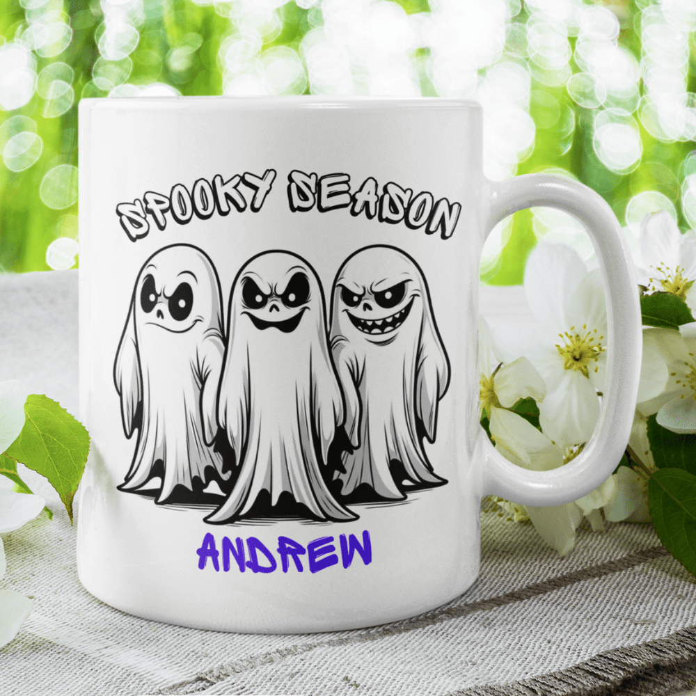 Halloween Personalized Coffee Mug: Spooky Season