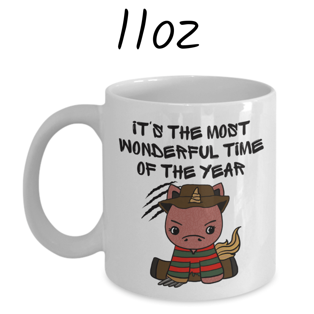 Halloween, Horror Movie Fans Coffee Mug: Unicorn Nightmare