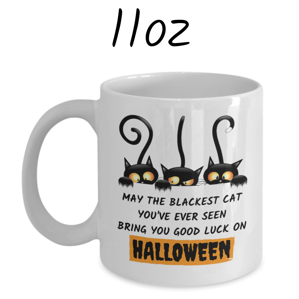Halloween Gift, Coffee Mug: May The Blackest Cat...