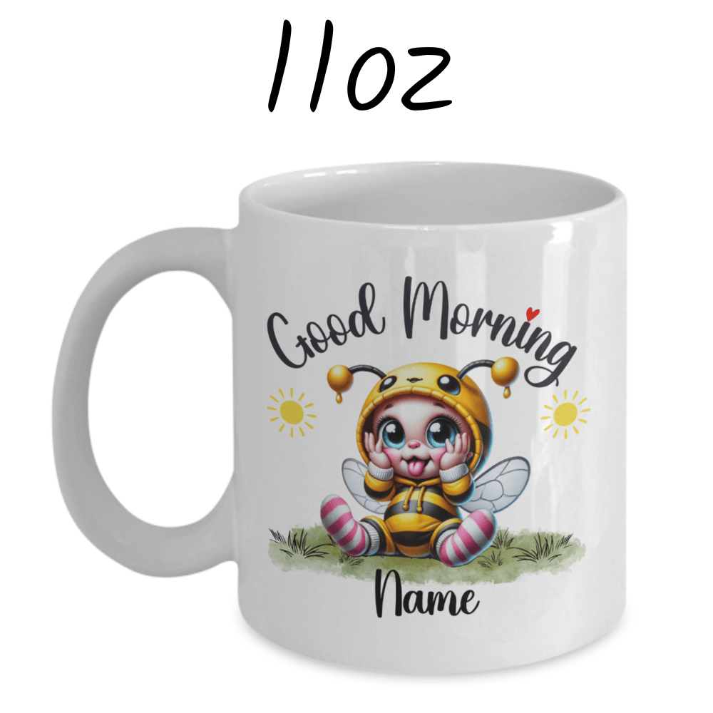Good Morning Coffee Mug, Bee