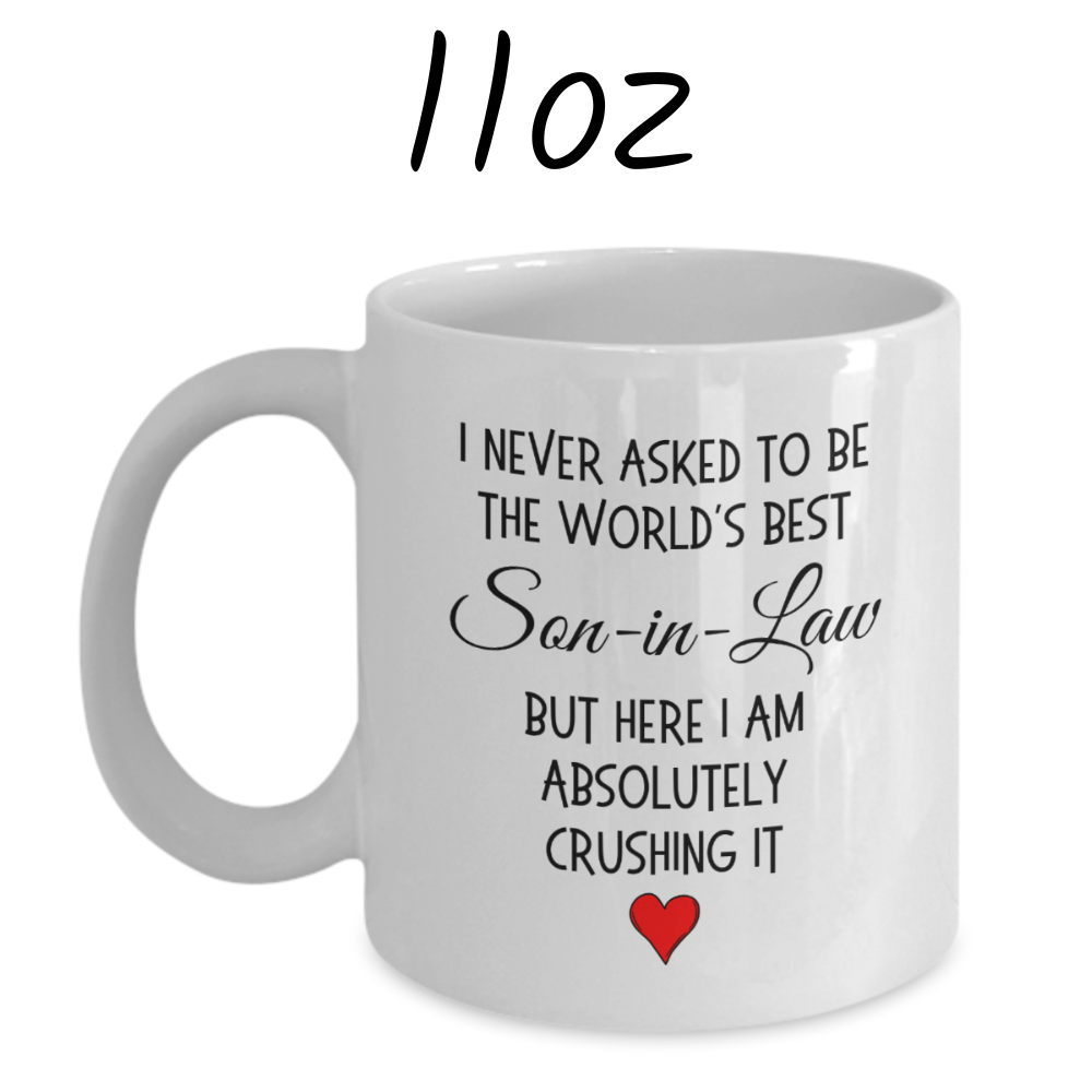 Son-in-Law Gift, Coffee Mug: The World's Best Son-in-Law