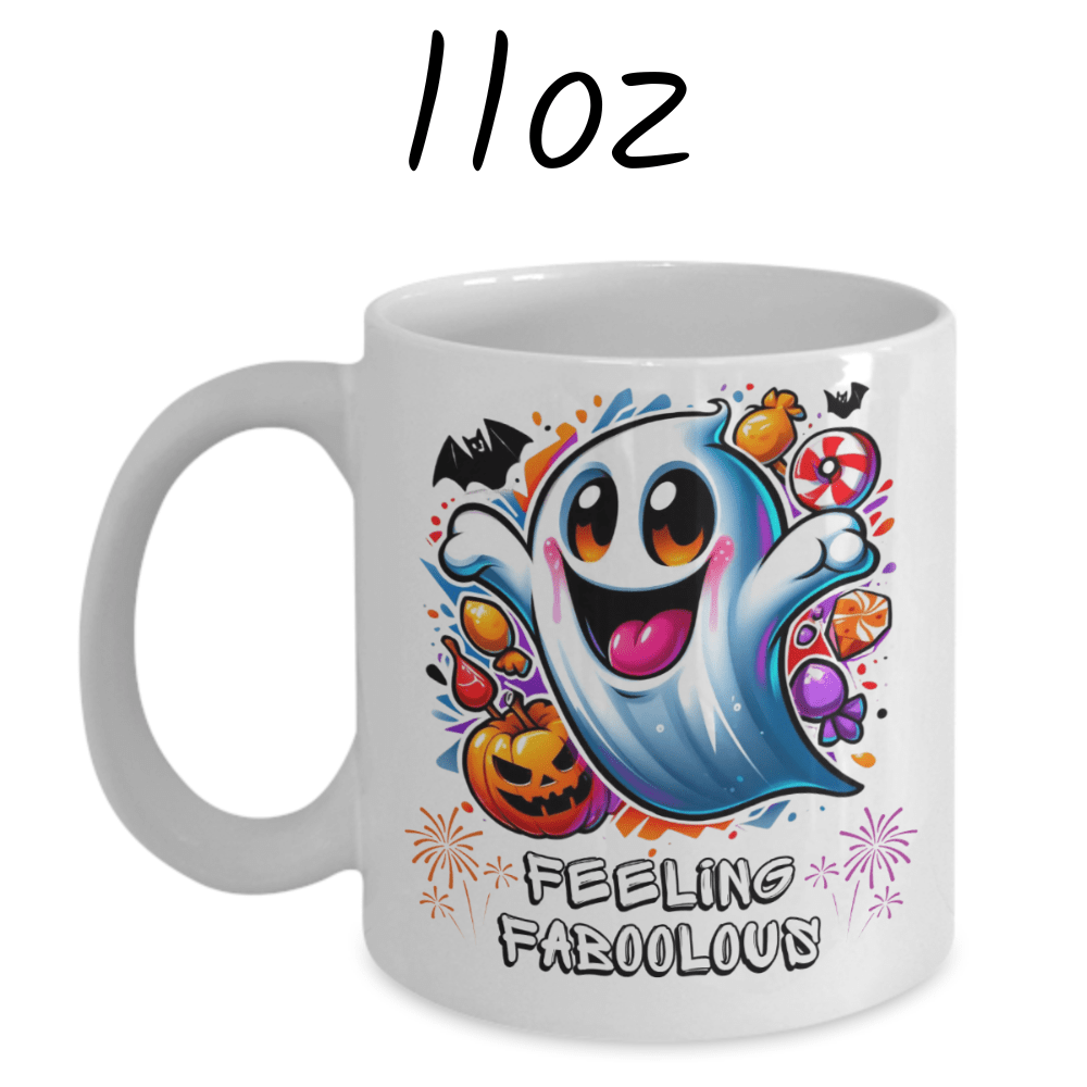 Halloween Gift, Coffee Mug: Feeling Faboolous