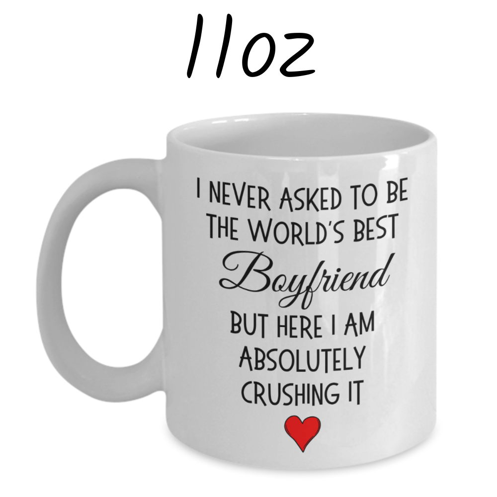 Boyfriend Gift, Coffee Mug: The World's Best Boyfriend