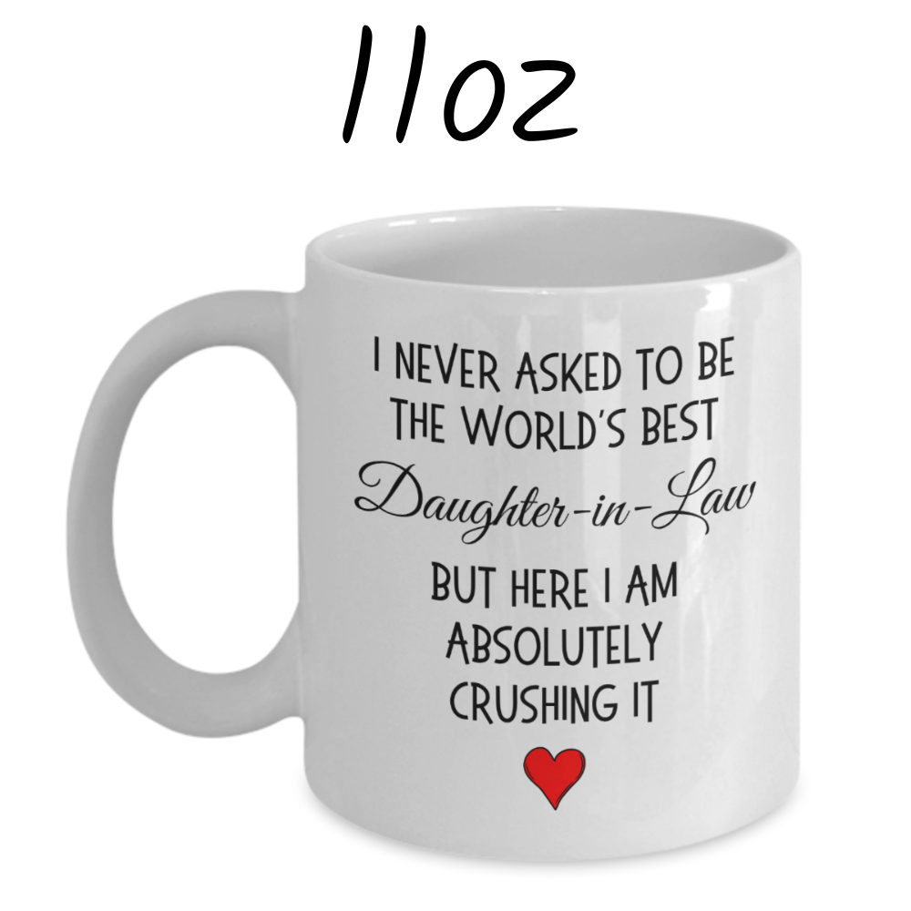 Daughter-in-Law Gift, Coffee Mug: The World's Best Daughter-in-Law