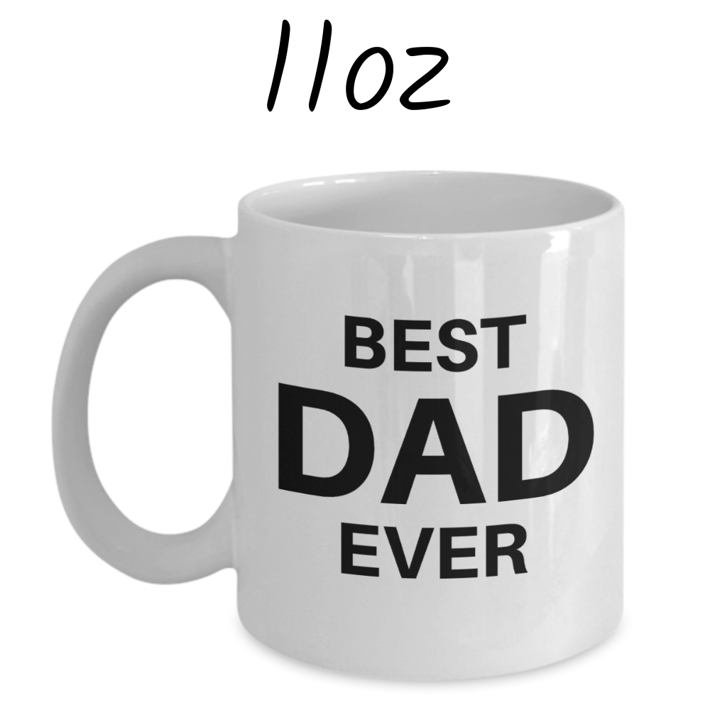 Dad Gift, Personalized Photo Mug: Best Dad Ever