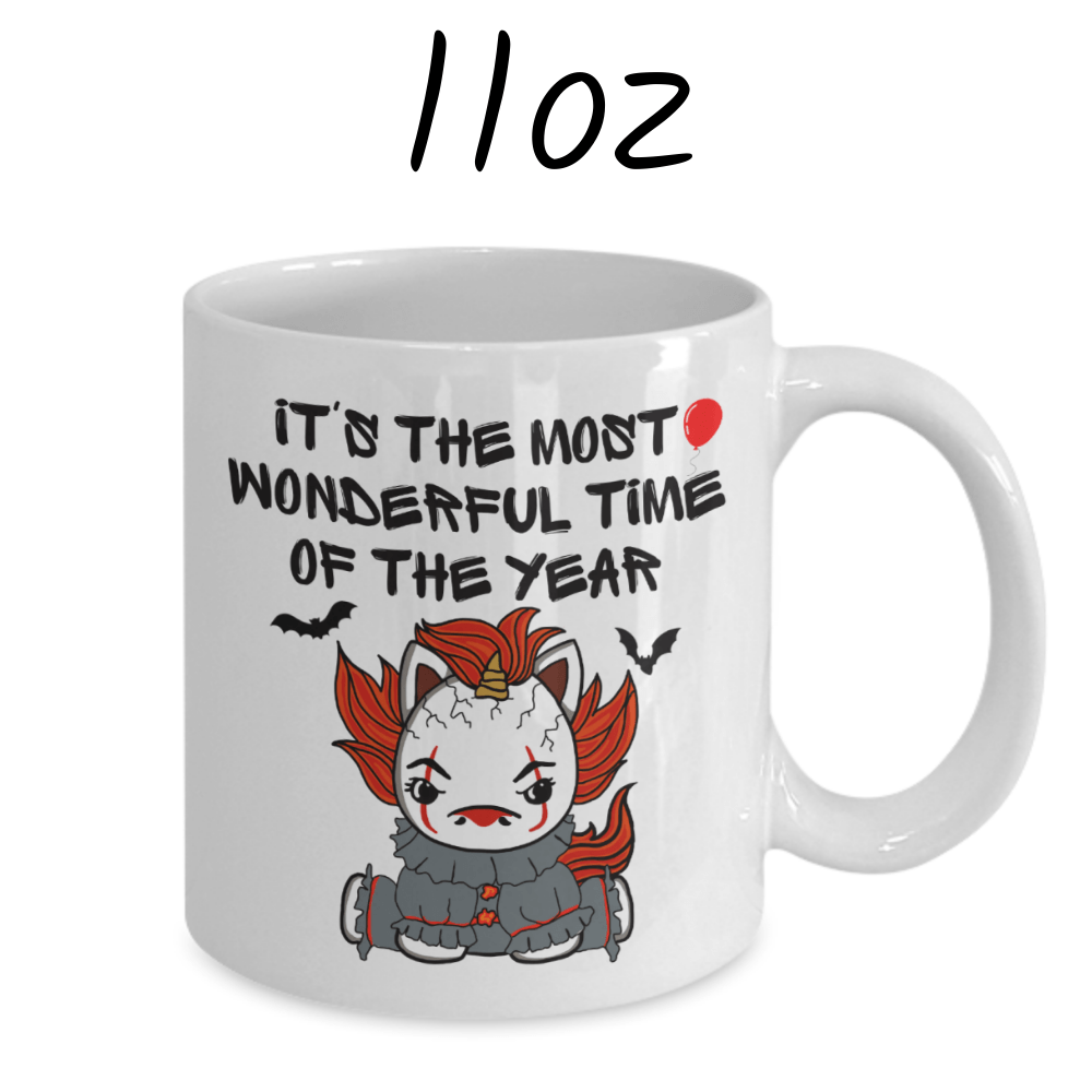 Halloween, Horror Movie Fans Coffee Mug: Unicorn Clownie