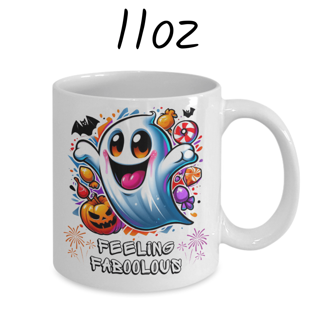 Halloween Gift, Coffee Mug: Feeling Faboolous