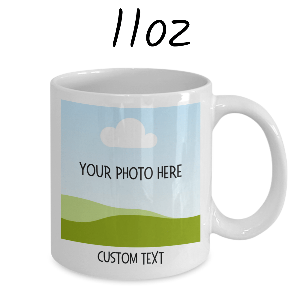 Remembrance Gift, Memorial Photo Mug: When Morning Comes...