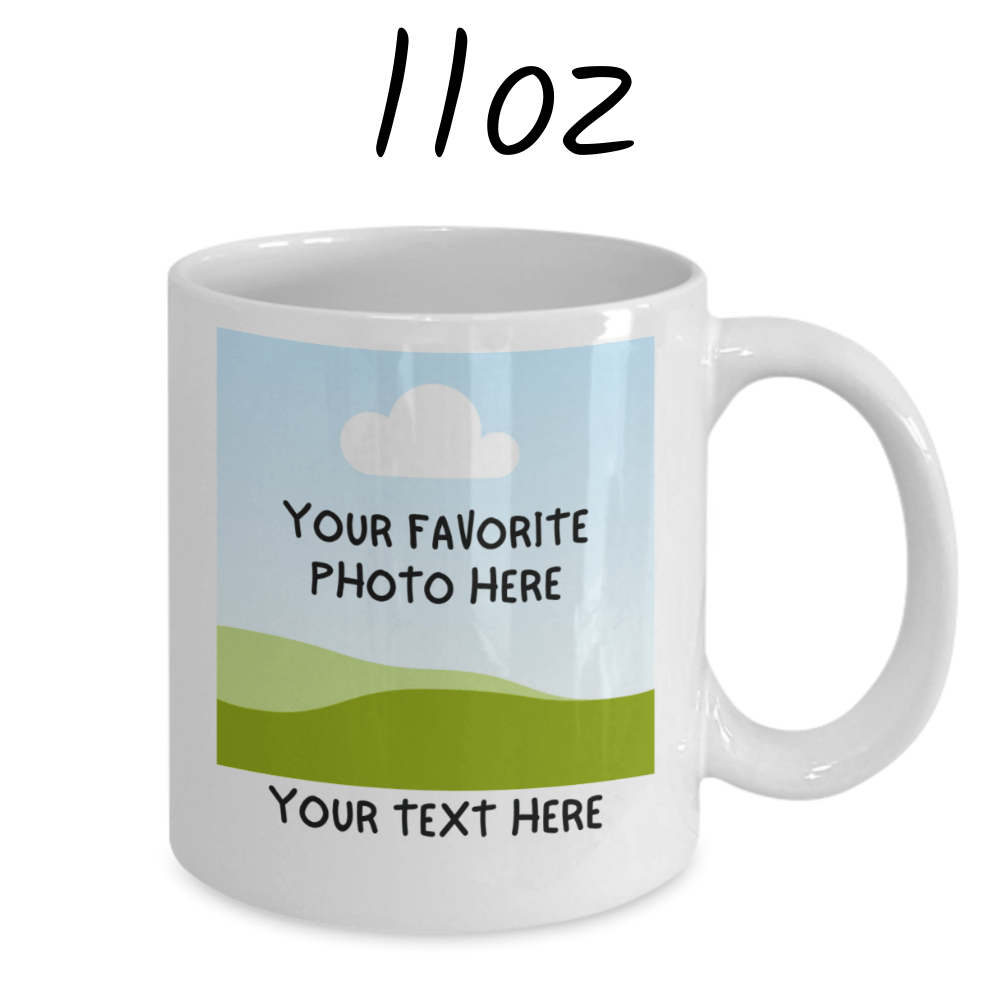 Dad Gift, Personalized Photo Mug: Best Dad Ever