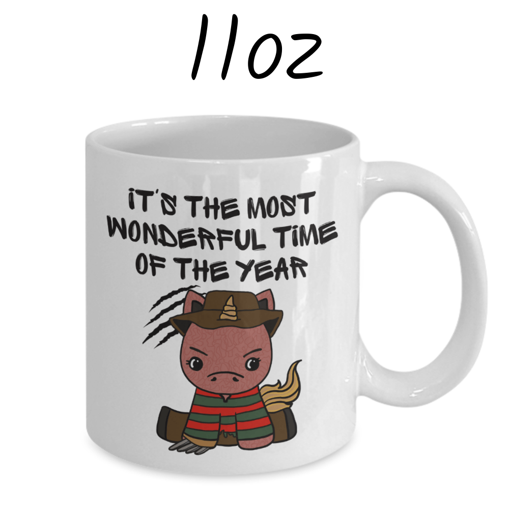 Halloween, Horror Movie Fans Coffee Mug: Unicorn Nightmare