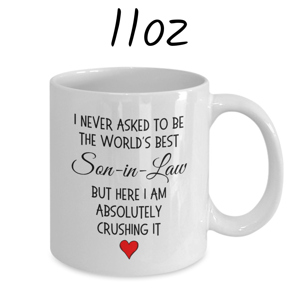 Son-in-Law Gift, Coffee Mug: The World's Best Son-in-Law