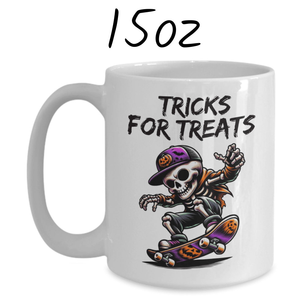 Halloween Gift, Coffee Mug: Tricks For Treats