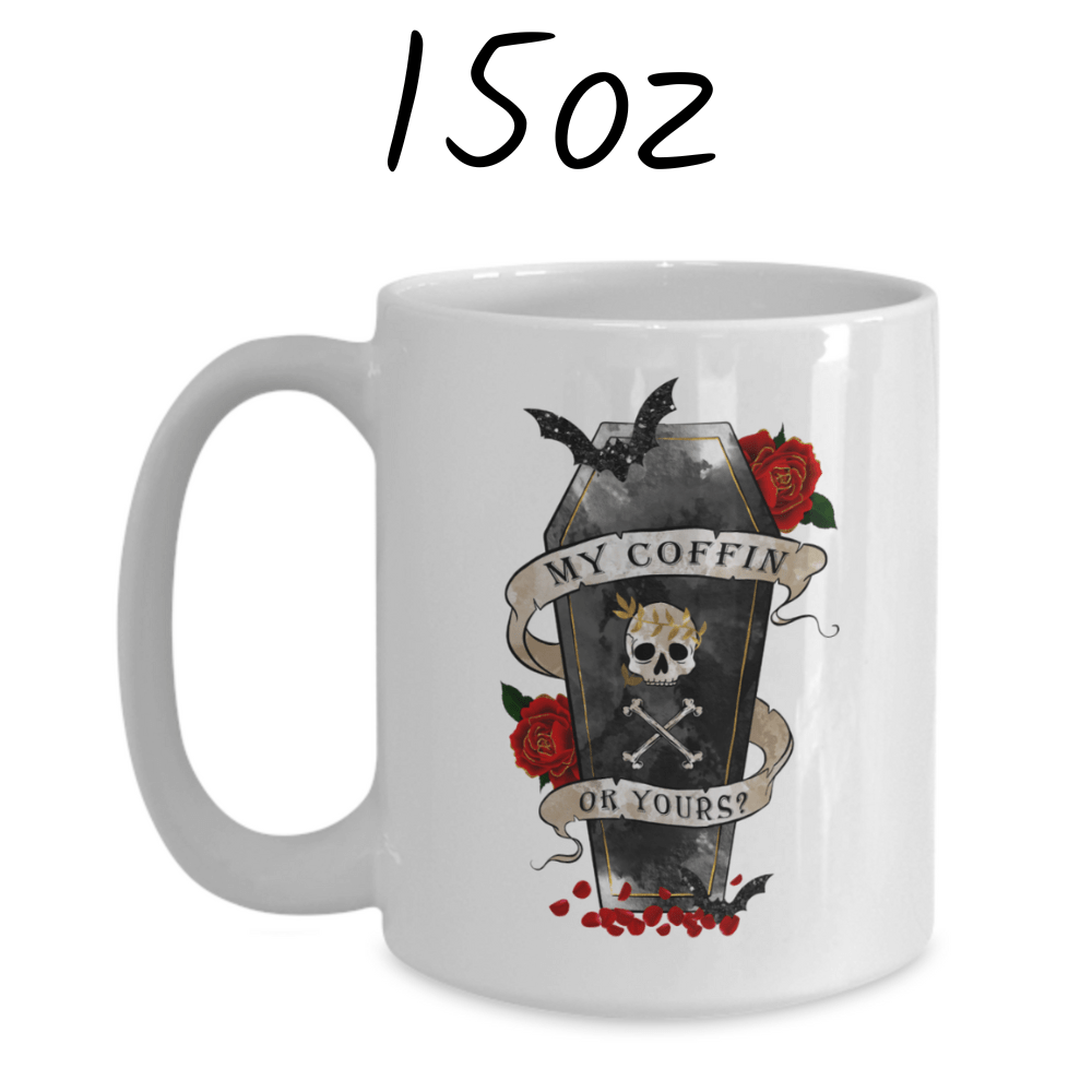 Halloween Coffee Mug: My Coffin Or Yours?